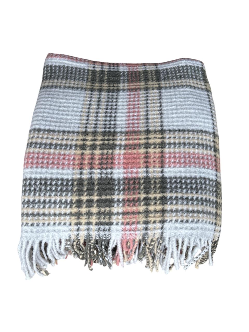 Dog Blanket - Neutral with Pink